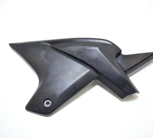 Acabamento Carenagem Esquerda Honda Biz 110i 2018 Original Preto