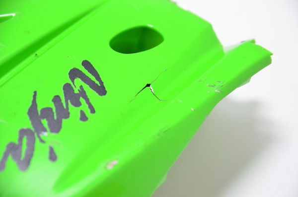 Carenagem Esquerda Avaria Kawasaki Ninja 250r 08-12 Original