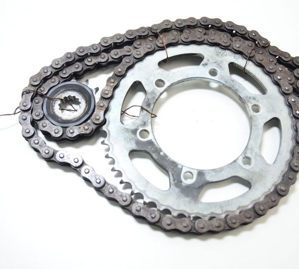 Kit Relação Kawasaki Ninja 250r 08-12 Original Prateado