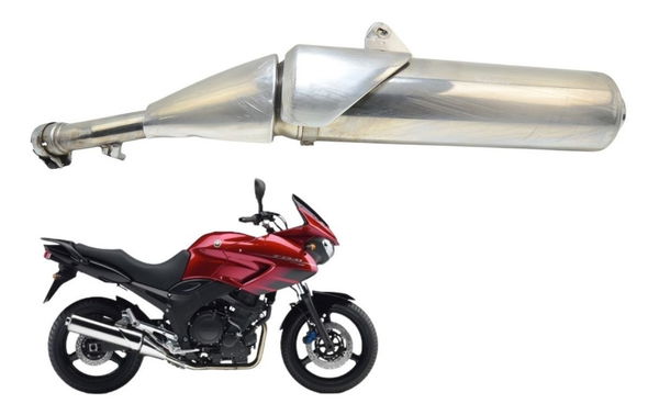 Ponteira Escape Esquerda C/ Riscos Yamaha Tdm 900 02-08 Orig