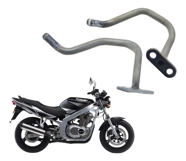 Par Tubo Conexão Ar Suzuki Gs 500 97-09 Original
