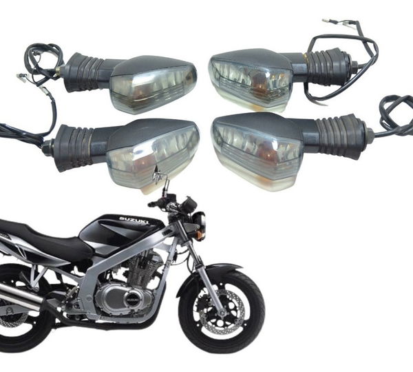 Jogo Pisca C/ Lente Fumê Gs 500 97-09 Original