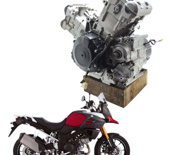 Motor Completo Base Troca Suzuki Dl 1000 V Strom 14-19 Nfe