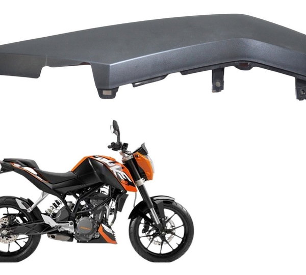 Acabamento Lateral Esq C/ Avaria Ktm 200 Duke 12-17 Original Preto