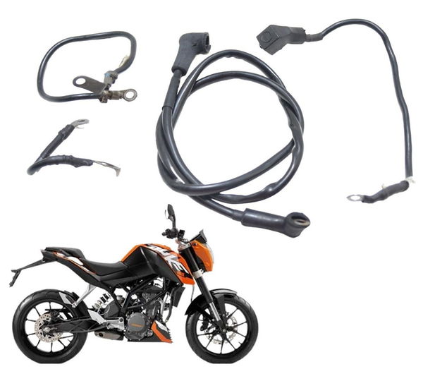 Cabo Bateria +/- Ktm 200 Duke 12-17 Original