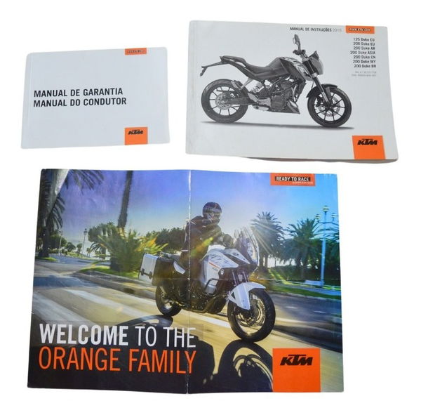 Manual Ktm 200 Duke 12-17 Original