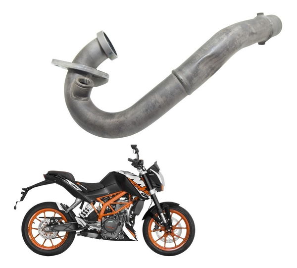 Curva Escape C/ Detalhes Ktm 390 Duke 15-18 Original