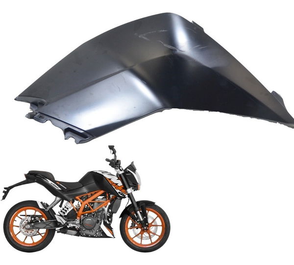 Capa Tanque Direita C/ Avaria Ktm 390 Duke 15-18 Original Preto