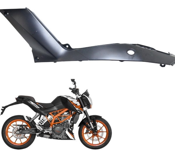 Carenagem Lateral Esquerda Ktm 390 Duke 15-18 Original Preto