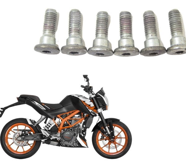 Jogo Parafuso Disco Freio Tras Ktm 390 Duke 15-18 Original