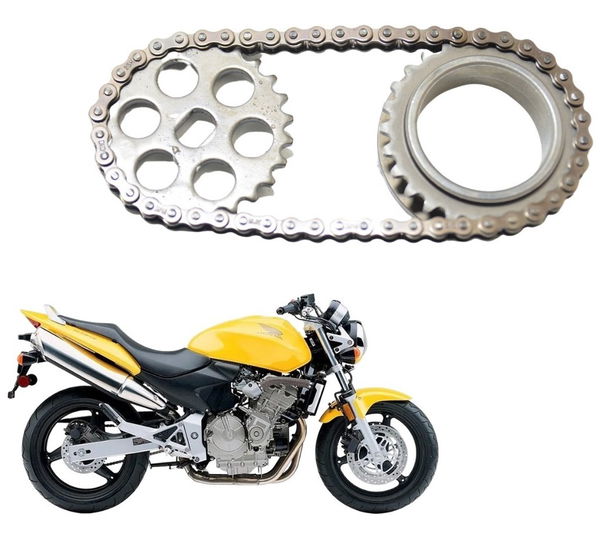 Engrenagem Corrente Bomba Óleo Honda Cb 600f Hornet 04-07