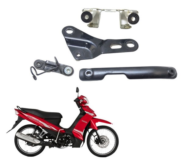Jogo Suporte Diversos Yamaha Crypton 115 Ed 11-16 Original