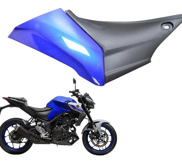 Carenagem Lateral Esquerda Yamaha Mt 03 21-23 Original Preto