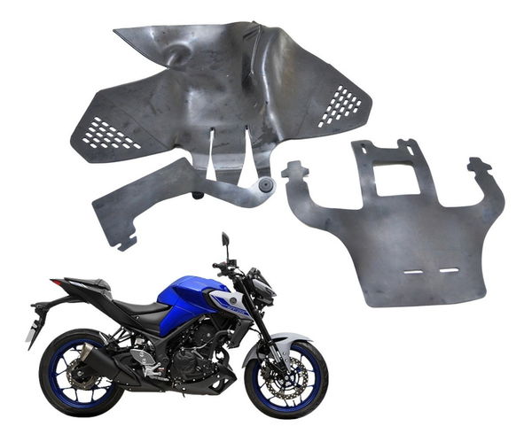 Jogo Borrachas Acabamento Yamaha Mt 03 21-23 Original