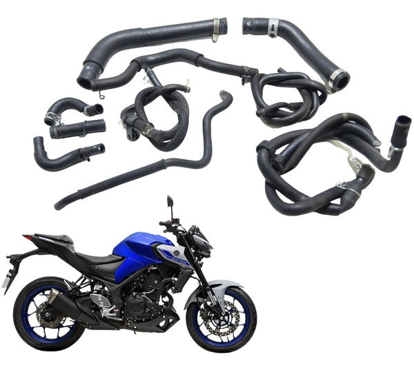 Kit Mangueiras Yamaha Mt 03 21-23 Original