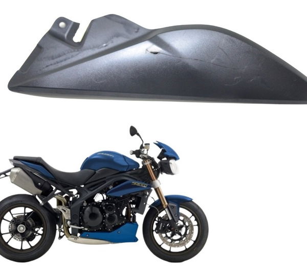 Acabamento Tanque Dir Detalh Triumph Speed Triple 1050 13-15 Preto