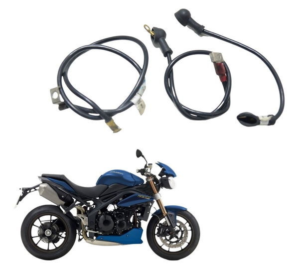 Cabo Bateria +/- Triumph Speed Triple 1050 13-15 Original