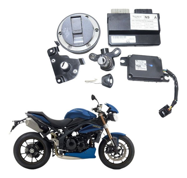 Kit Chave Ignição Cold Triumph Speed Triple 1050 13-15 Orig