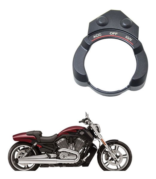 Acabamento Chave Ignição Harley V-rod Muscle 12-17 Original
