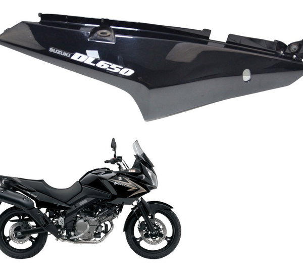 Carenagem Lateral Rabet Dir Suzuki Dl 650 V Strom 09-13 Orig Preto