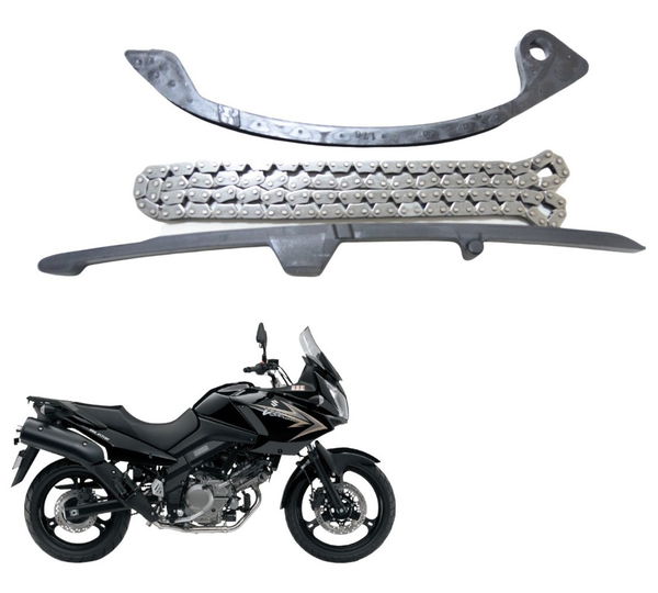 Kit Guia Tensor Corrente Comando Suzuki Dl 650 V Strom 09-13