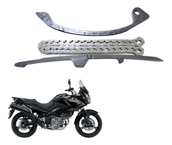 Kit Guia Tensor Corrente Comando Suzuki Dl 650 V Strom 09-13
