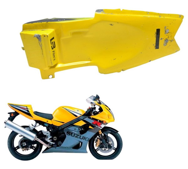 Caixa Bateria Fibra Vidro Suzuki Gsx-r Srad 1000 02-05 Amarelo
