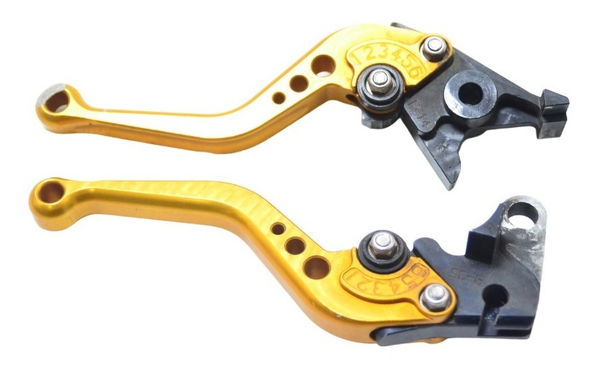 Par Manete C/ Detalhe Esportivo Suzuki Gsx-r Srad 1000 02-05
