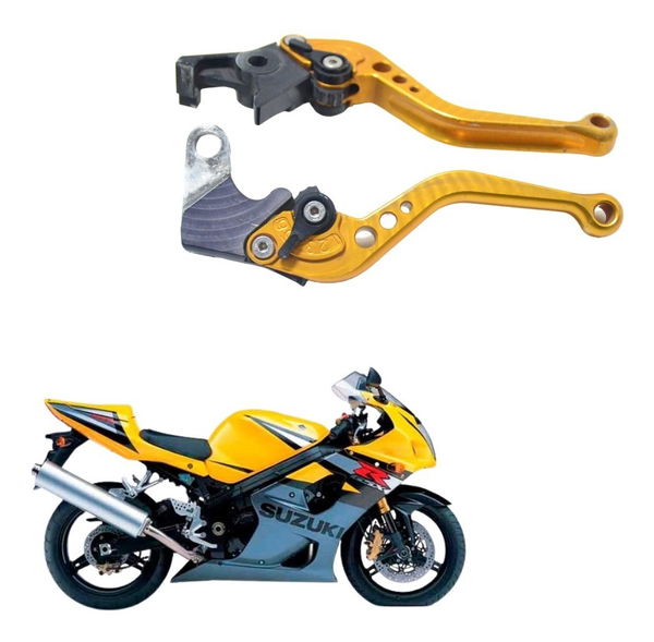Par Manete C/ Detalhe Esportivo Suzuki Gsx-r Srad 1000 02-05