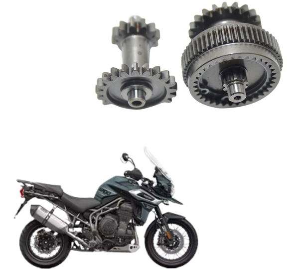 Par Engrenagem Redução Partida Triumph Tiger 1200 Xca 18-21