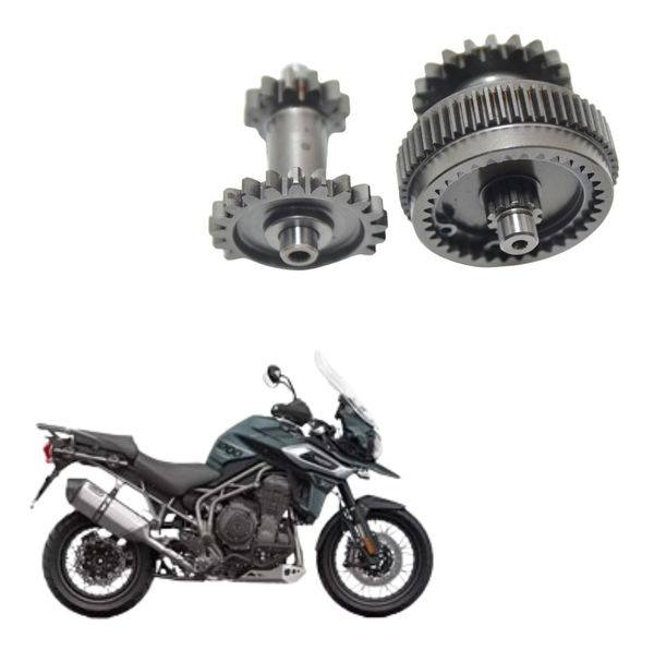 Par Engrenagem Redução Partida Triumph Tiger 1200 Xca 18-21