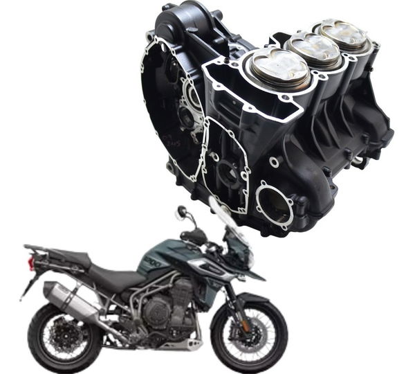 Bloco Motor Baixa Nfe Triumph Tiger 1200 Xca 18-21 Original