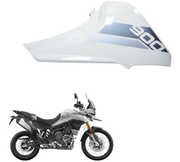 Capa Tanque Dir Detalhes Triumph Tiger 900 Rally Pro 20-23 Branco