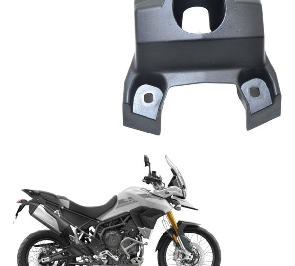 Acabamento Chave Ignição Triumph Tiger 900 Rally Pro 20-23 Preto