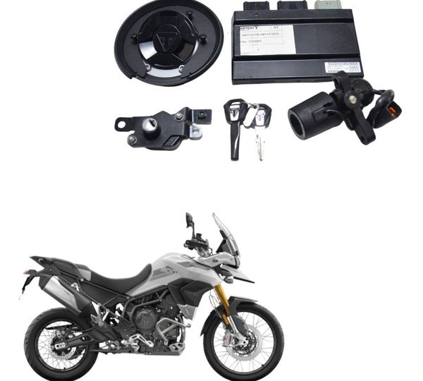 Kit Chave Modulo Ecu Triumph Tiger 900 Rally Pro 20-23