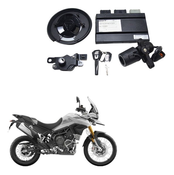 Kit Chave Modulo Ecu Triumph Tiger 900 Rally Pro 20-23
