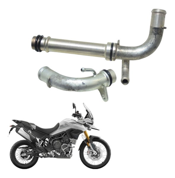 Par Tubo Água Triumph Tiger 900 Rally Pro 20-23