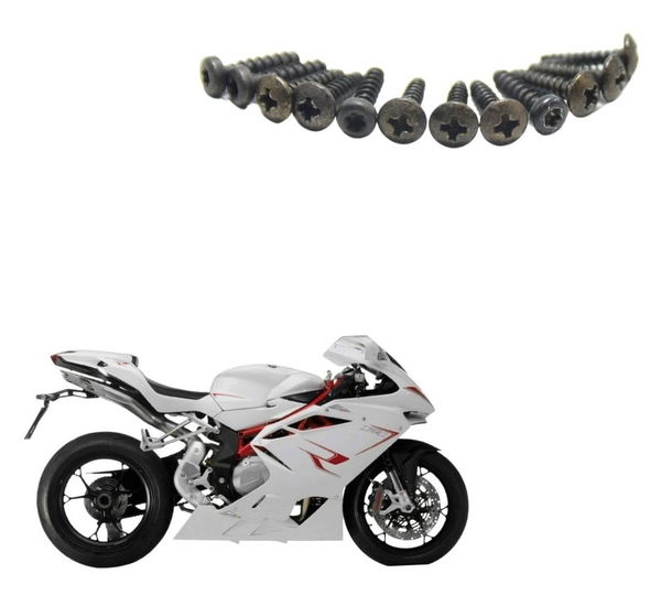 Jogo Parafusos Painel Mv Agusta F4 2015 Original