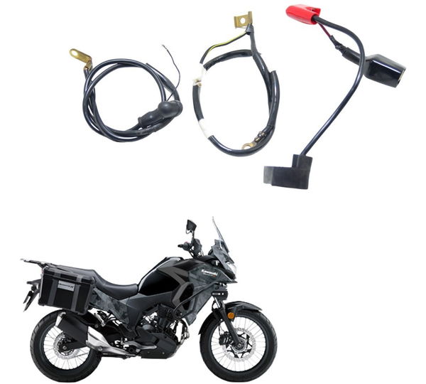 Cabo Bateria +/- Kawasaki Versys 300 X Tourer 18-23 Orig