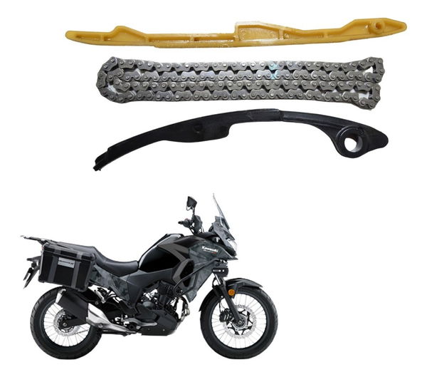 Kit Guia Tensor Corrente Kawasaki Versys 300 X Tourer 18-23