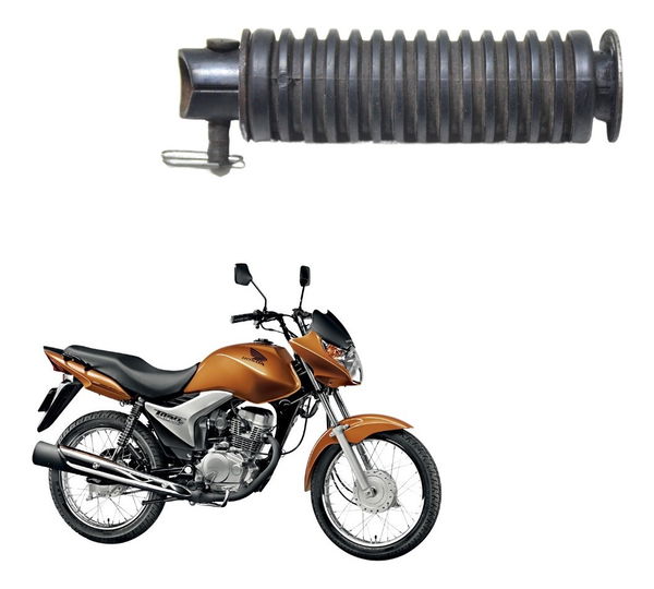 Pedaleira Traseira Honda Cg 150 Es 2009 Original