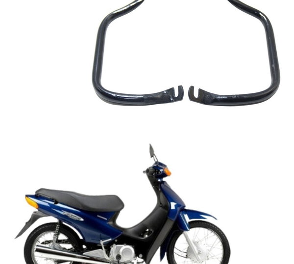 Par Alça Traseira Honda Biz 100 Es 02-05 Original Preto