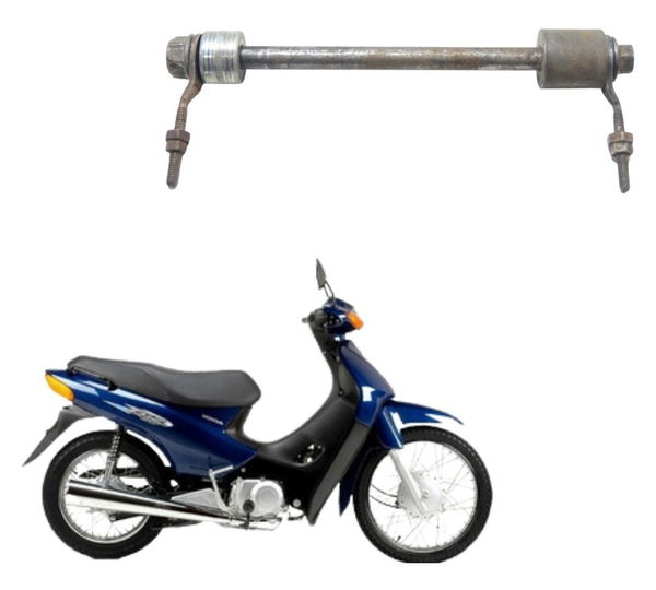 Eixo Roda Traseira Honda Biz 100 Es 02-05 Original