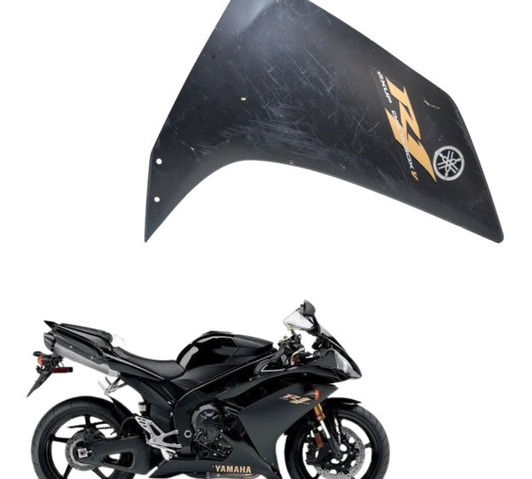 Carenagem Direita C/ Detalhes Yamaha Yzf R1 07-08 Original Preto