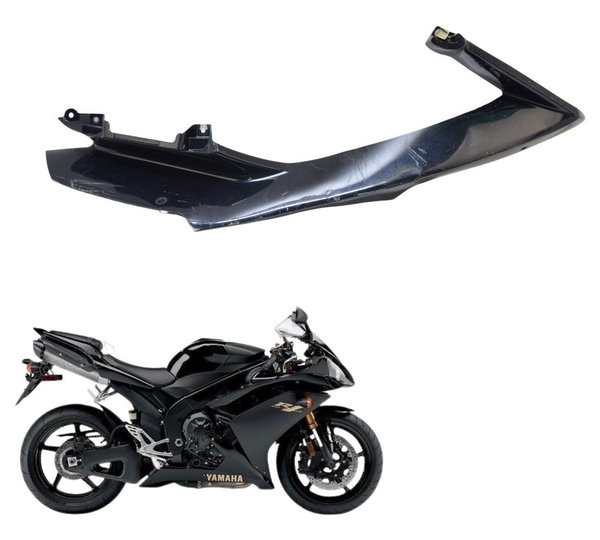 Carenagem Esquerda Com Detalhes Yamaha Yzf R1 07-08 Original Preto