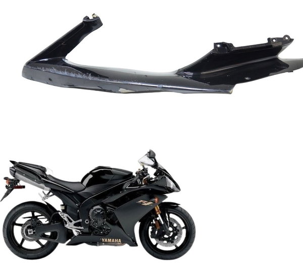 Carenagem Direita Com Detalhes Yamaha Yzf R1 07-08 Original Preto