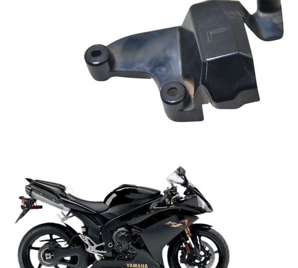 Acabamento Carenagem Esquerda Yamaha Yzf R1 07-08 Original Preto