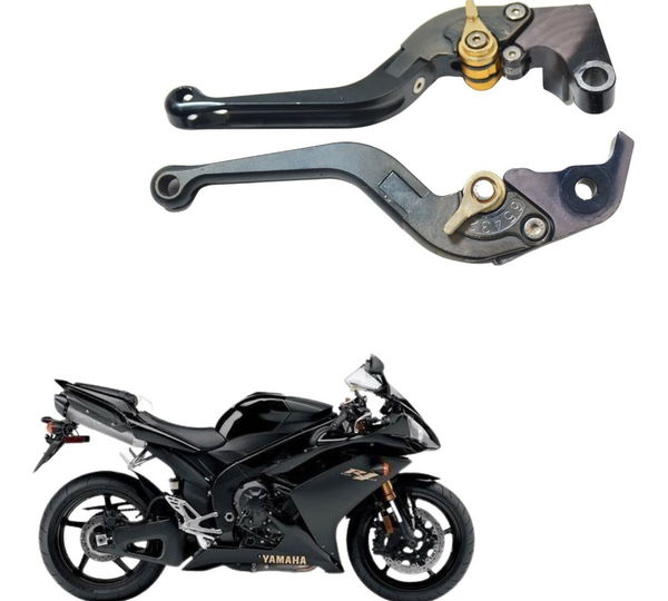 Par Manetes Esportivos Yamaha Yzf R1 07-08 Original