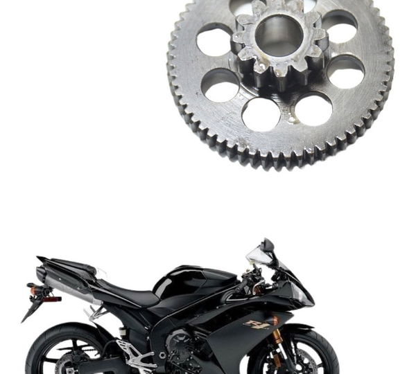 Engrenagem Redução Partida Yamaha Yzf R1 07-08 Original