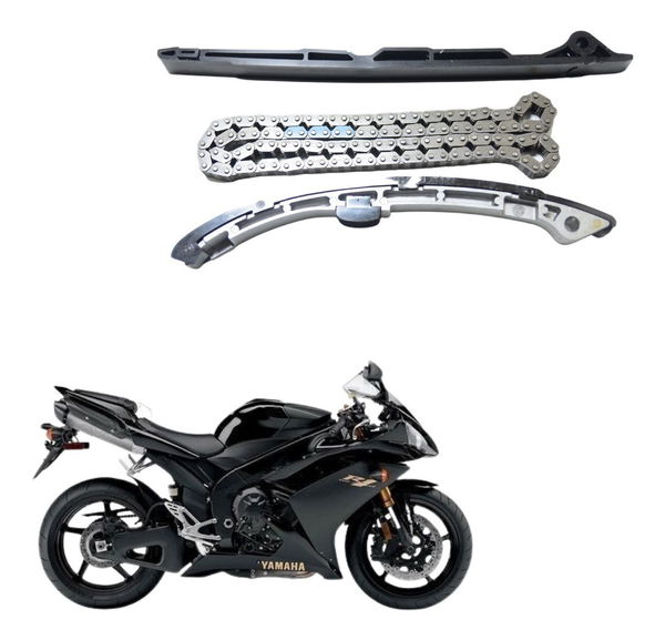 Kit Guia Tensor Corrente Comand Yamaha Yzf R1 07-08 Original